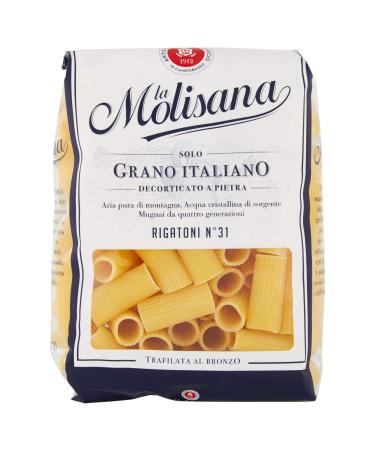 5 La Molisana pasta 100% Italian Rigatoni No. 31 500g