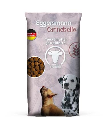 Eggersmann Carnebello - 12.5 kg Dog Food Dry Dog Food with Beef and Potatoes - Dry Food for Adult Dogs with Normal Energy Needs