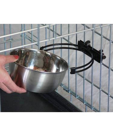 Midwest Homes for Pets Snap'y Fit Stainless Steel Food Bowl - 20oz for Dogs & Cats - Buy Online on GoSupps.com
