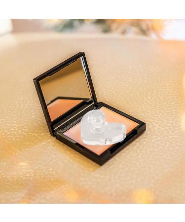 ERINGOGO Tampon de Pressage Cosm tique en Plastique Outil DIY pour Fard Paupi res et Blush en Poudre Compacte Forme C ur Accessoire Maquillage Pr cis pour Maquillage des Yeux et - Buy Online on GoSupps.com