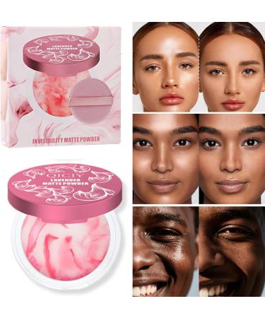  Bvizyelck Mattifying Powder - Matte Loose Powder | Water-Resistant Foundation Concealer Full Coverage for Dark Circles Oily Skin and Travel Travel Makeup - Buy Online on GoSupps.com