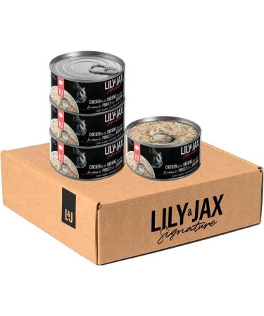 Chicken with Sardine - Premium Canned Cat Wet Food - Cat All Ages by Lily & Jax (Pack of 24 x 85g) - Buy Online on GoSupps.com