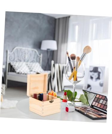 Shop Minkissy Essential Oil Storage Box | Wood Organizer for Jewelry Beads & Bottles - Buy Online on GoSupps.com