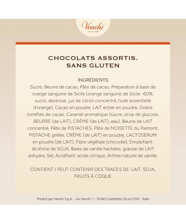 Venchi - Mini Livre en M tal 6 Chocolats Chocoviar Assortis 117 Gr Sans Gluten Collection Printemps Venchi Teresa Rego Id e Cadeau - Buy Online on GoSupps.com