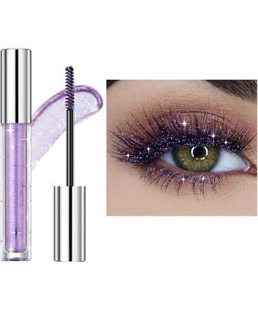  Whnbuij Glitter mascara glitter mascara for eyelashes | Waterproof eyelash strengthening mascara volumizing and lengthening eyelash mascara women's eye makeup - Buy Online on GoSupps.com