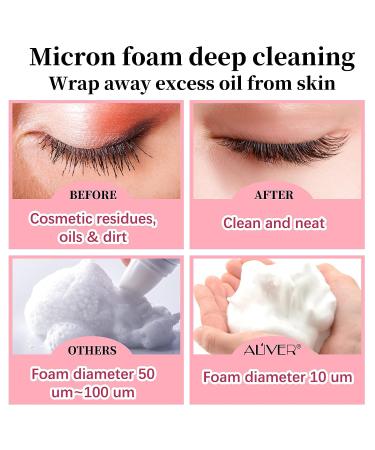 CAPTBDZW Lash Shampoo Sulfate-Free Cleaner for Eyelash Extensions with Brush - Buy Online on GoSupps.com