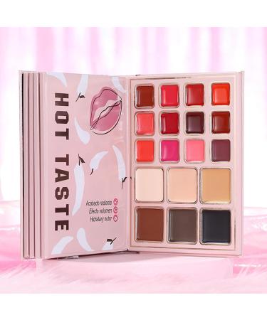 Makeup Palette Book Pigment Rich Formula 60X1.2G+12X4.5G+6X2.5G Travel Blush Palette Makeup Kit for Women Long Lasting Finish For Women Debu - Buy Online on GoSupps.com