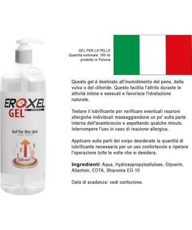 Eroxel Gel - 200 ml - Buy Online on GoSupps.com