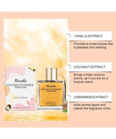 Coconut & Vanilla Perfume & Body Spray Vegan Cruelty-Free 1.69 OZ - Buy Online on GoSupps.com