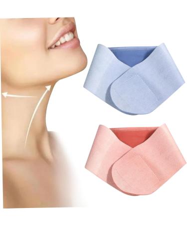 FACIAL PEELINGS PATCHES OF CUECT WRINKS 2 pieces of reusable silicone Neck matches mask tighten and prer the neck patch The neck the cream cream the skin The skin Women - Buy Online on GoSupps.com