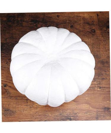 COHEALI 1 Set 2pcs Halloween Foam Decorations Mini Accessories Fake Foam Pumpkins Halloween Props Smooth Ball Halloween Artificial Pumpkin Kids Decor White Assorted Blank Child White 20X20X10CM - Buy Online on GoSupps.com