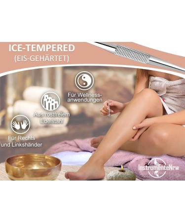 Mini Acupressure Pen - 5/8 mm Scar Stick Acupuncture & Shiatsu Massage Device for Relief - Buy Online on GoSupps.com