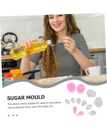 Zerodeko 6pcs Resin Epoxy Silicone Molds DIY Flower Mold Baking Mold/Cake Mold Fondant Mold Double Sided - Buy Online on GoSupps.com