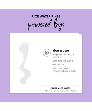 HASK Knot A Chance Rincer l'eau de riz avec de l'eau de riz fortifiante pour cheveux ondul s boucl s boucl s et cr pus minimise la perte de cheveux am liore la brillance v g talien sans - Buy Online on GoSupps.com