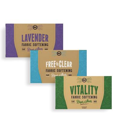 Sheets Laundry Club All In One Laundry Kit: 50 Fast Dissolving Fresh Linen Sheets, Lavender Scent Booster, Plant Based Dryer Sheets - Buy Online on GoSupps.com