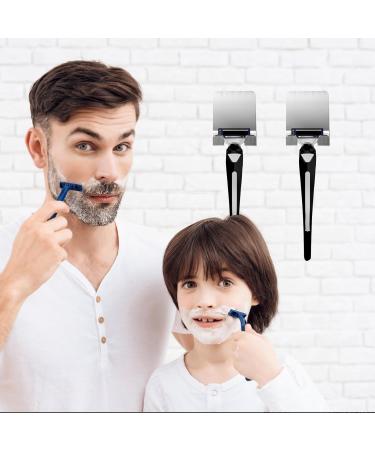 Buy Koboko Waterproof 304 Stainless Steel Razor Holder Hook | No Drilling Self-Adhesive Multi-Functional for Bathroom Shower Kitchen & Toilet - Silver - Buy Online on GoSupps.com