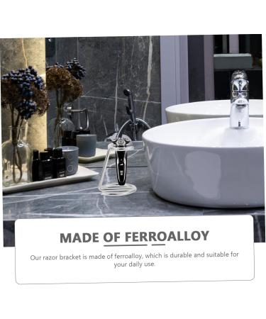 Coophya Stainless Steel Razor Holder & Stand for Men - Durable Shaving Rack - Buy Online on GoSupps.com