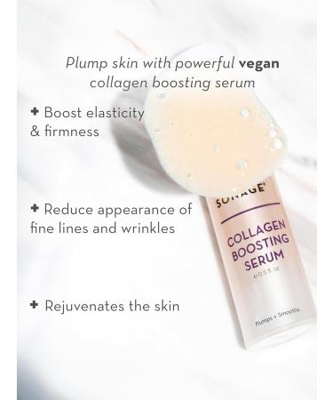 Sonage Collagen Boosting Serum - Vegan Anti-Aging Face Serum for Plumper Skin Reduced Pores & Wrinkles | Shop Internationally - Buy Online on GoSupps.com