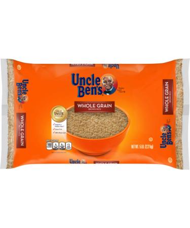 UNCLE BEN'S Whole Grain Brown Rice Bag, 5lb.