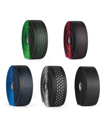 Professional EVA+PU Road Bike Handlebar Tape in Red | Racing Bicycle Bar Wrap with End Plugs - Buy Online on GoSupps.com