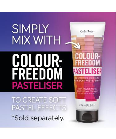 Colour-Freedom Pink Pizazz Gloss Pro 150ml Semi-Permanent Hair Colour | Vegan Colour Mask with PurePlex Technology | Ammonia-Free & Long-Lasting | 6-10 Washes | 1 Pack - Buy Online on GoSupps.com