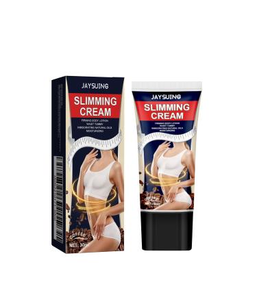 JOYVOIDX Coffee Slimming Cream with Natural Oils for Body Firming Intensive Moisturizing Lotion to Tighten Waist Tummy Arms & Thighs Reduce Appearance of Cellulite Fast Absorbing 30ml