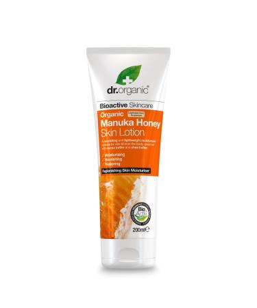 Dr.Organic Natural Organic Manuka Honey Skin Lotion 200ml by Dr. Organic - Buy Online on GoSupps.com