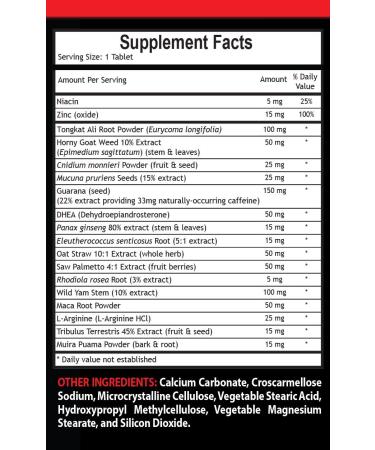 Boost Energy and Build Muscle with TONGKAT ALI Premium Complex 760MG - 60 Tablets - Buy Online on GoSupps.com