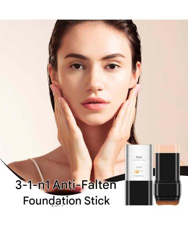  Generisch Eraser Foundation Cream Stick - Elevated Face Foundation - SPF 50+ - Waterproof - High Oil Control Power - Velvet Lamp - Concealer - Buy Online on GoSupps.com