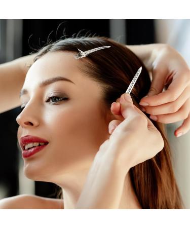 30pcs 3.5 Duck Bill Hair Clips for Styling, Sectioning, & Coloring - Silver Metal Hairdressing Clips for Salon-Quality Results - Buy Online on GoSupps.com