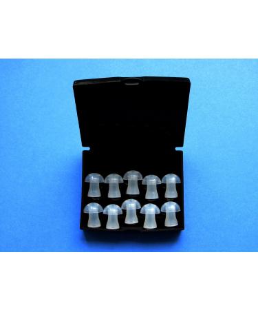 Healtheveryday 10 Medium (M) Soft Replacement Mushroom Domes Eartips Earbuds - Buy Online on GoSupps.com