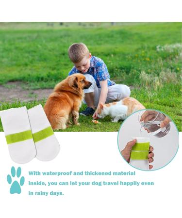 20 PCS Dog Shoes Dog Boots for Injured Paws Waterproof Dog Socks Outdoor Dog Rain Boots Waterproof and Dustproof Pet Dog Shoe Covers Dog Socks Paws Stop Licking for Dog Cat Pets(M) - Buy Online on GoSupps.com