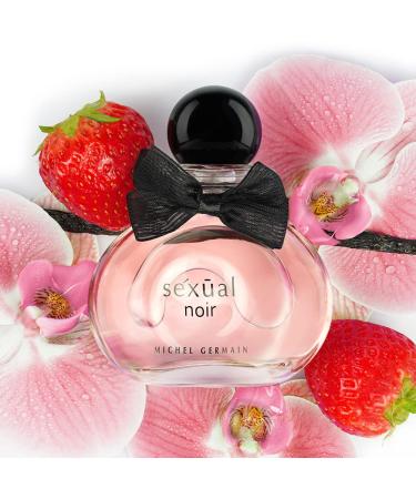 Michel Germain Sexual Noir Eau de Parfum Fragrance Spray Top Notes of Strawberries Mandarin and Lime Long-Lasting Warm Floral & Sensual Gift for Her 0.34 Fl Oz (Pack of 1) - Buy Online on GoSupps.com