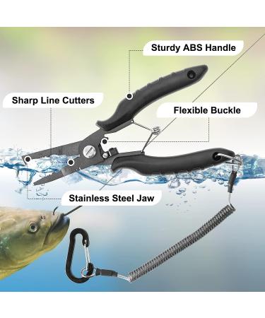 Stainless Steel Fishing Pliers & Fish Lip Gripper Set | Multifunctional Accessories | Portable & Saltwater Resistant | Perfect Fishing Gifts for Men - Buy Online on GoSupps.com