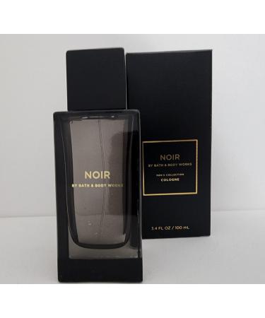 Noir Men's Collection Cologne 3.4 FL OZ/100 mL by Bath and Body with fragrance notes of black cardomom smoky vanilla and a hint of musk