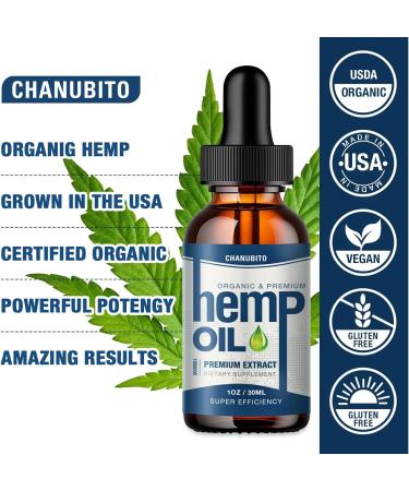 (2 Pack) Hemp Oil Organic High Potency - Relieve Good Mood - 100% Natural Hemp Drops 1 000 000 Maximum Strength -Hemp Oils Tincture for Pain Relief Sleep Skin Vegan Non-GMO Non-Flavor 1 Fl Oz (Pack of 2) - Buy Online on GoSupps.com