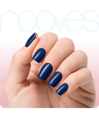  NOOVES Beauty Blue Starter Kit | 2 Premium Precursed Gel Nail Polish | UV/LED Nail Lamp | Glossy Gel Top Coat | Semi-Permanent Gel Nail Strips | Gel Nail Stickers - Buy Online on GoSupps.com