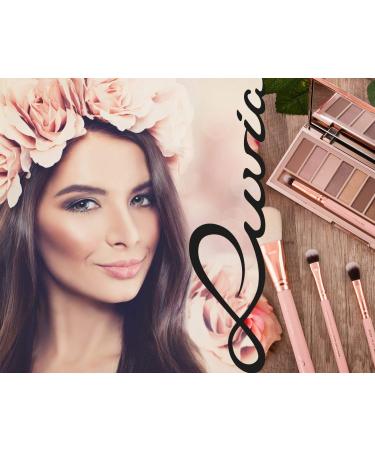 Luvia Rose Gold Vintage Makeup Brush Set 14 Professional Vegan Brushes & Cosmetics Bag Perfect Gift Idea - Buy Online on GoSupps.com