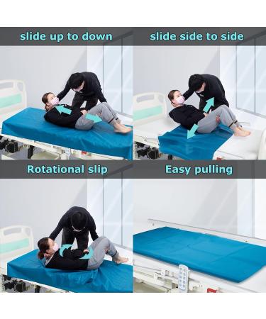 Buy Lotchen Pipe Slide Tarpaulins for Patient Transfer | Sliding Tarpaulins for Elderly Care (100x200cm Blue) - Fast International Shipping - Buy Online on GoSupps.com