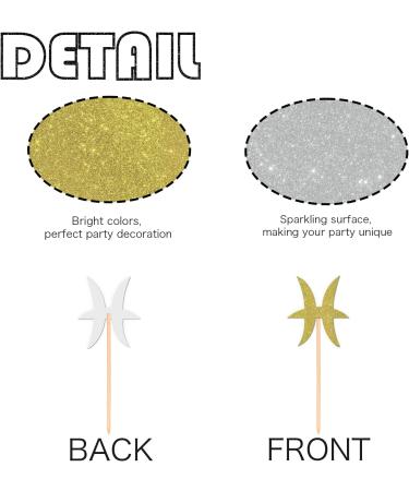 ShuanQ Zodiac Cupcake Toppers (Pisces) - Buy Online on GoSupps.com