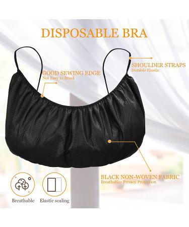 100 Pack Disposable Nonwoven Bras for Women - Individually Wrapped Spa Top Garment for Spray Tanning - Buy Online on GoSupps.com