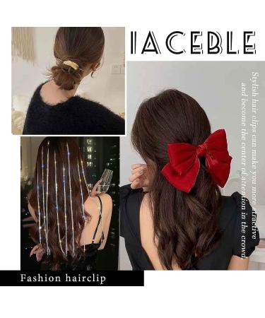 Iaceble Minimalist Pearl Hairpin - Silver U Shape Updo Stick for Women and Girls - Buy Online on GoSupps.com