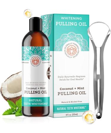 Mouthwash for Adults - Bad Mouthwash with Tongue Scraper | 236ml Natural Oral Care for Family Friends Men Women - Buy Online on GoSupps.com