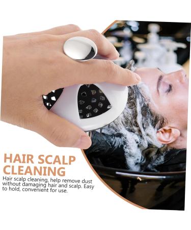 Mikinona Shampoo Kamm - Compact Scalp Massager Brush Hotel-Grade Wear-Resistant 9x8cm White | International Shipping Available - Buy Online on GoSupps.com