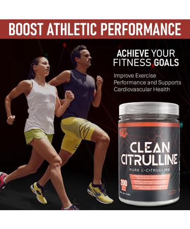 VNDL Clean Citrulline - 100% Pure L-Citrulline Pre Workout Powder to Promote Nitric Oxide Production - Unflavoured 200 Servings (300g) Clean Citrulline Powder (300g) - Buy Online on GoSupps.com