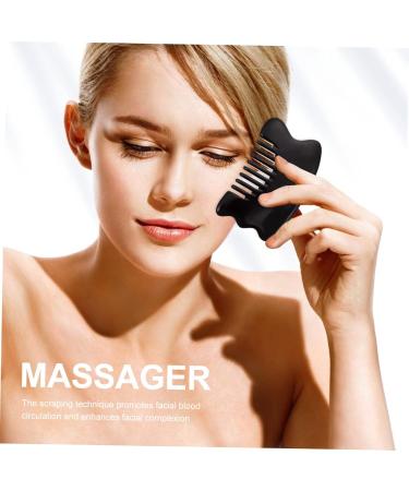 Beaupretty 2 STK Massage Comb & Scratching Tool - Household Massage Chambers | Scalp Massager | Black 10x6cm | International Shipping Available - Buy Online on GoSupps.com