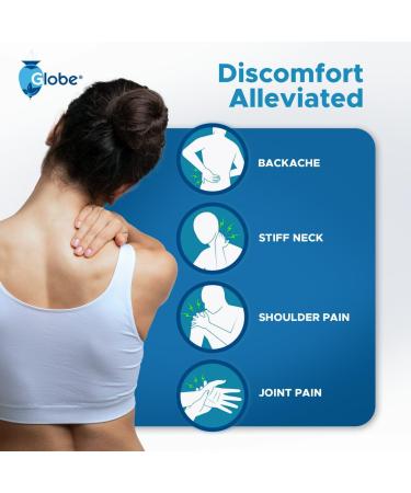 Globe Pain Relieving Cream 4% Lidocaine | Maximum Strength Numbing Relief for Muscle Joint Backache & Soreness | Fast Acting Unscented 3oz - Buy Online on GoSupps.com