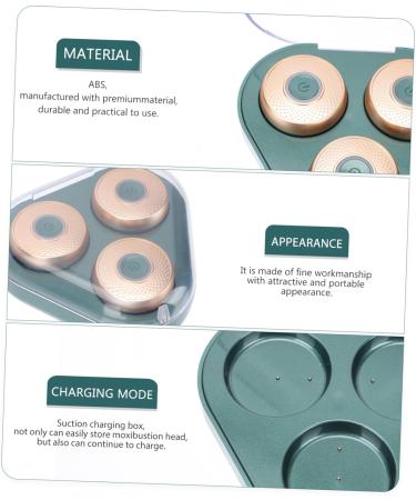 JECOMPRIS Infrared Physiotherapy Device - Moxa Heating Tank & Moxibustion Tool for Pain Relief | AI-Box Massage Device & Moxa Burner | Premium ABS Quality - Buy Online on GoSupps.com