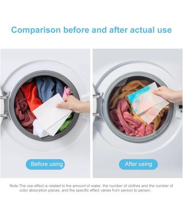 50Pcs Dye Trapping Sheet Maintains Original Colors Fragrance Free Useful Catch Colors Laundry Sheet Multi - Buy Online on GoSupps.com