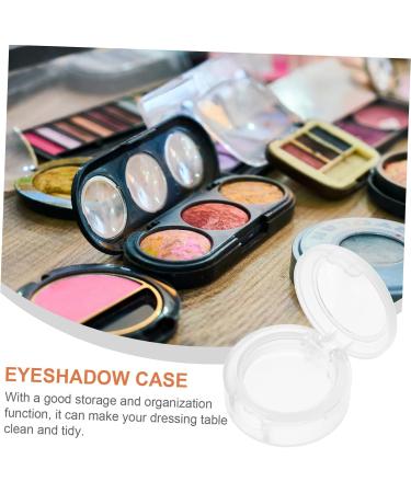 SHERCHPRY 8pcs Box Empty Eye Shadow Box Makeup Containers Compact Eyeshadow Travel Eyeshadow Holder Cream White 4x3.8cm - Buy Online on GoSupps.com